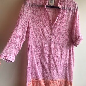 Bell by Alicia Bell tunic dress coverup (L)